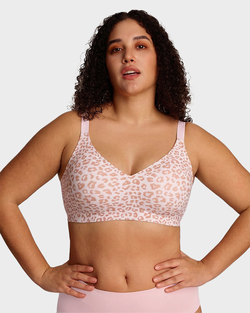 Seamless Soft Comfort Jelly Strip Wireless Bra