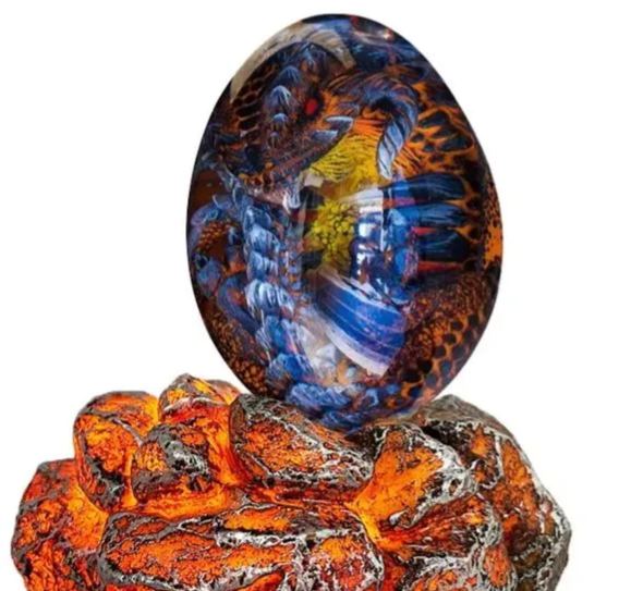 ⚡️Last Day 50% OFF -  Lava Dragon Egg With Luminous Base