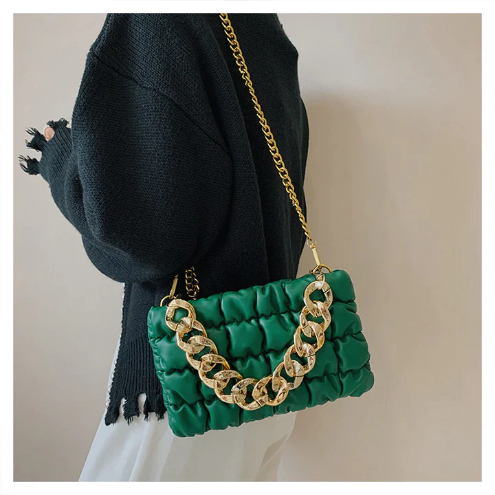 Luxury Designer Puffed Bag