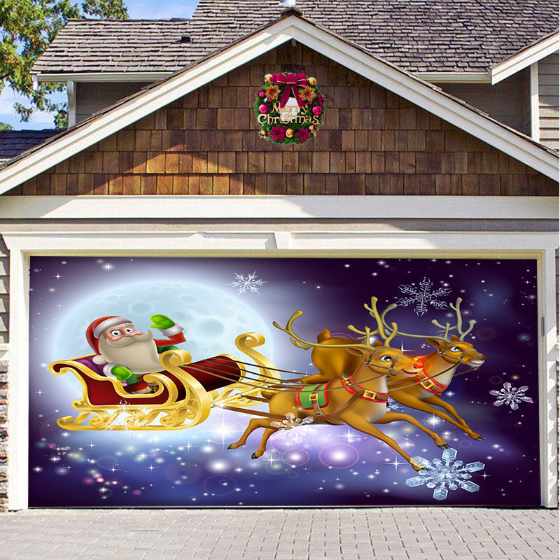 🎁Santa's sleigh with elk