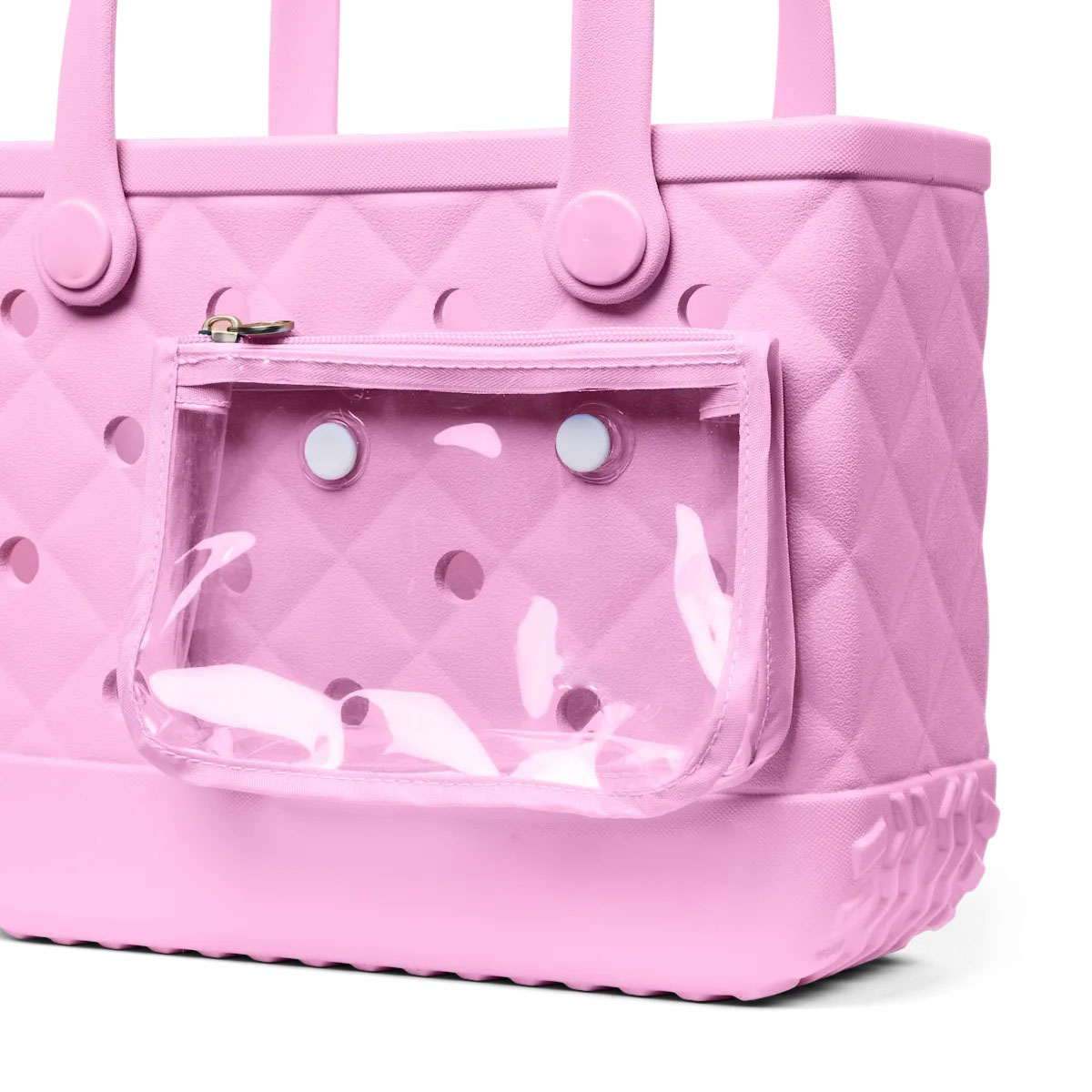 Bitty Bthtogg Bag - Quilted Pink Taffy