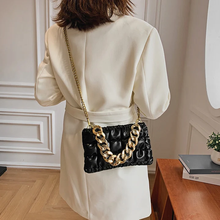 Luxury Designer Puffed Bag