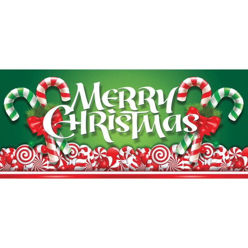 🎁Candy Garage door banner