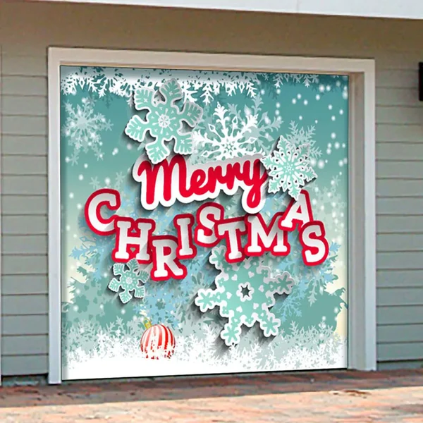 🎁Merry Christmas Snowman Garage Door Decoration