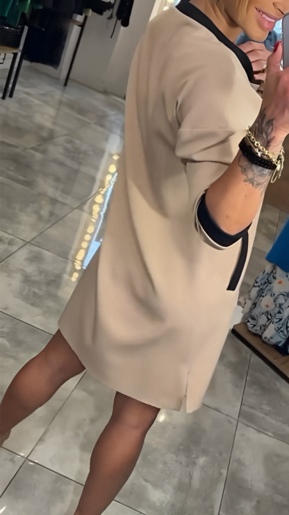 Vestido Manga Corta Lottie