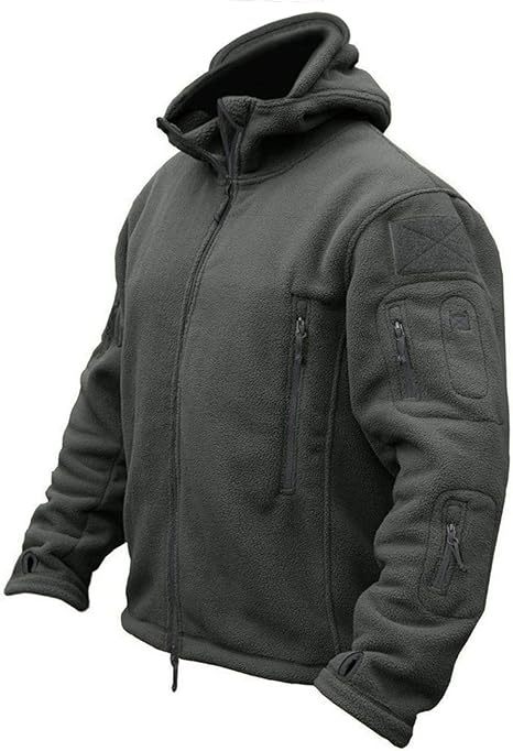 🔥The Last Day 60% OFF🔥Men's Military Tactical Sport Warm Fleece Hooded Outdoor Adventure Jacket Coats