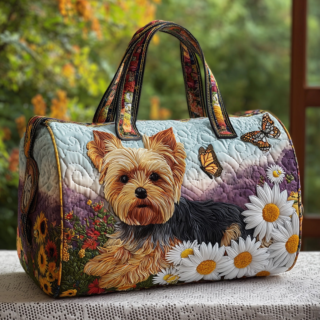 Yorkshire Terrier Quilted Duffle Bag GFTOMA3347