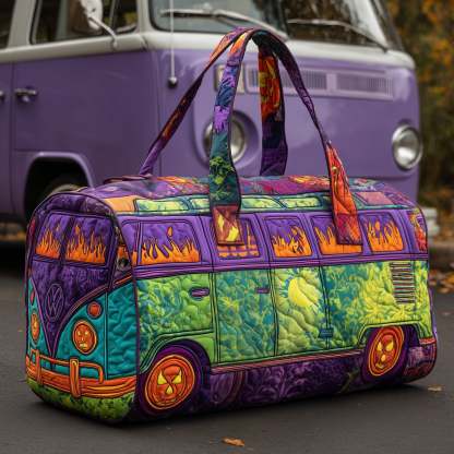 Spooky Van Quilted Duffle Bag GFTOMA4103