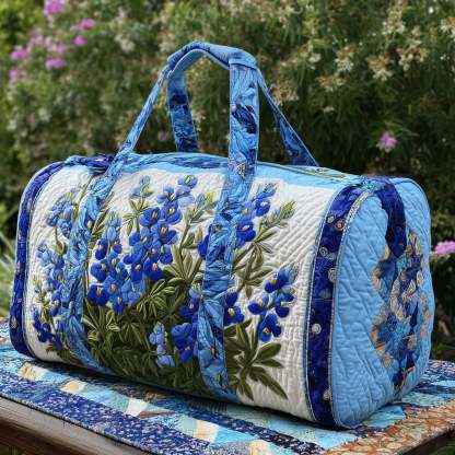 Bluebonnet Charm Quilted Duffle Bag GFTONL5686