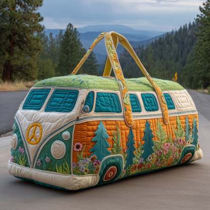 Hippie Van Quilted Duffle Bag GFTONL6017
