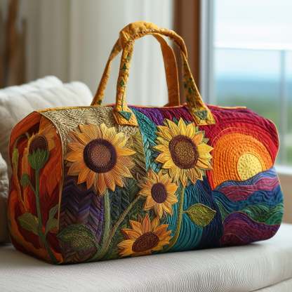 Sunflower Quilted Duffle Bag GFTONT2234