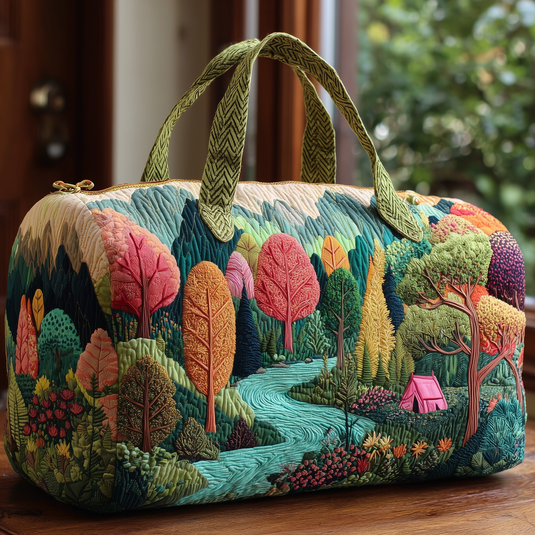 Forest Nook Quilted Duffle Bag GFTONT2511