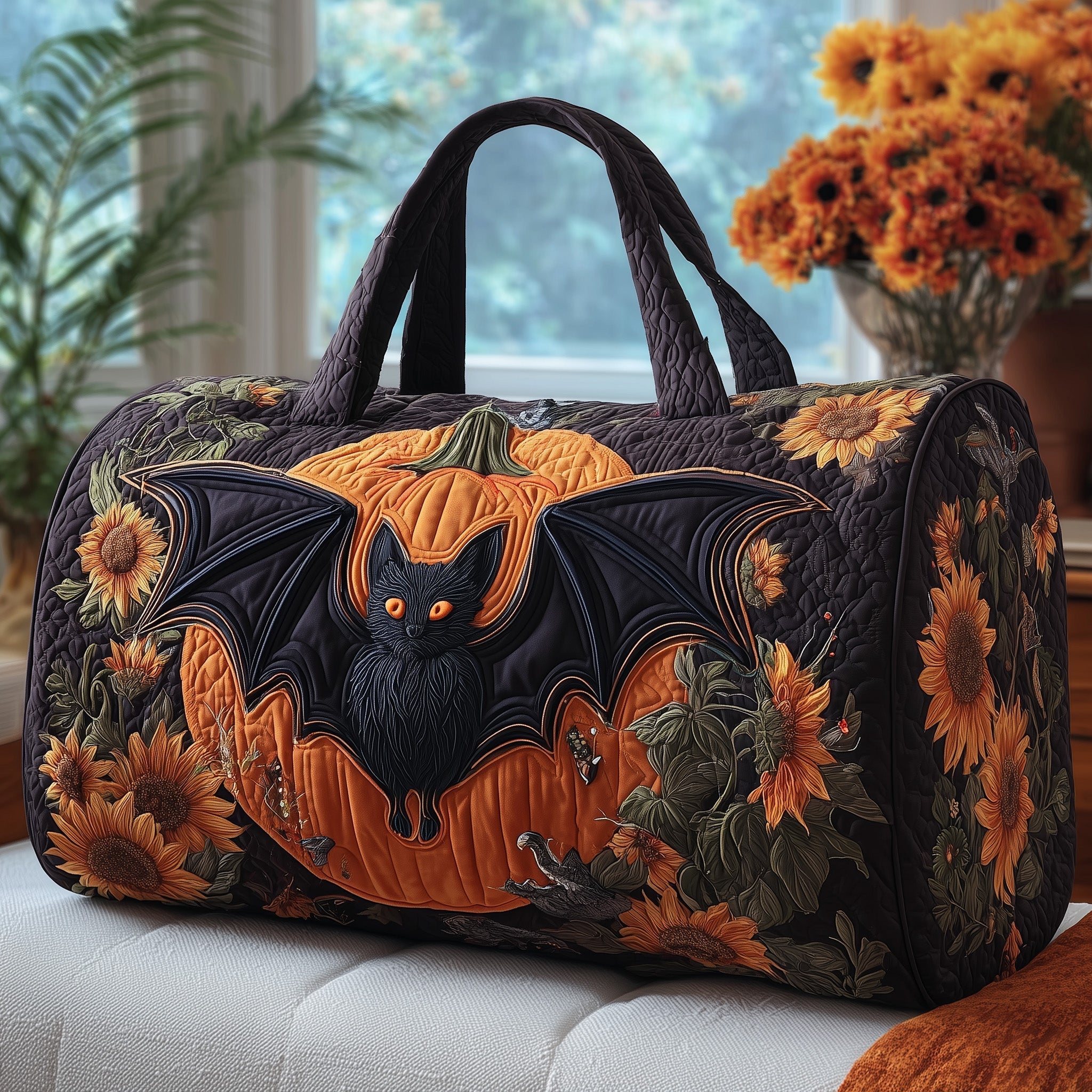 Halloween Wings Quilted Duffle Bag GFTONT2995