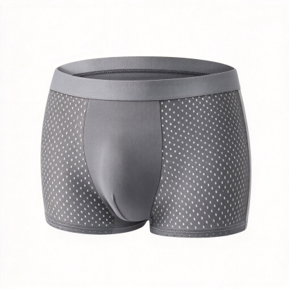 【Buy 3 Get 2 Free】-2026 HOT SALE🔥 Premium Leakproof lceSilk Mesh Men's Boxer