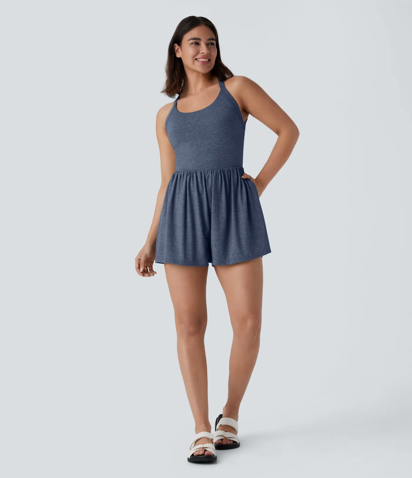 Pocket 2-in-1 Romper-Easy Peezy Edition