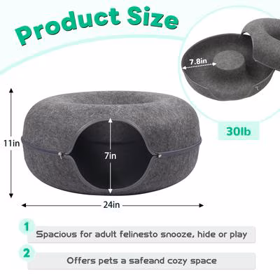 Heeyoo Sofa Cat Cave Bed