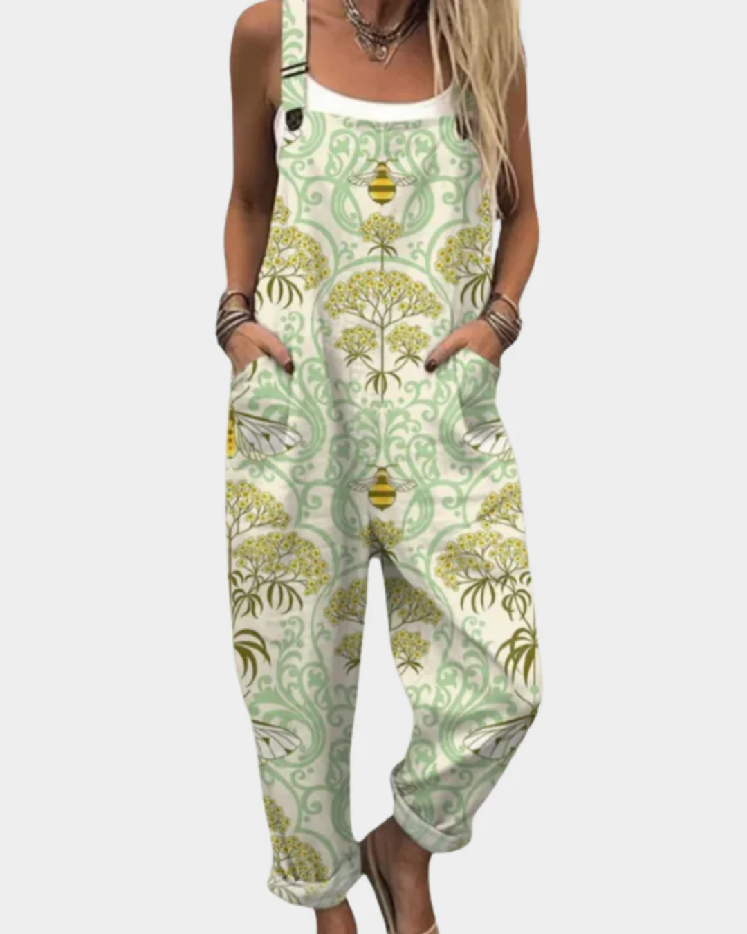 Floral Overalls for Effortless Comfort and Flattering Style