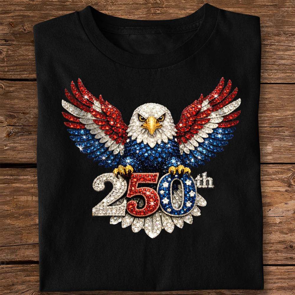 America 250th Anniversary Eagle Wings Shirt