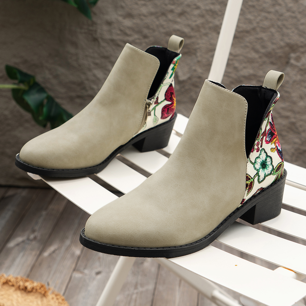 Women's Commuter Lightweight Waterproof And Wear-Resistant Formal Boots