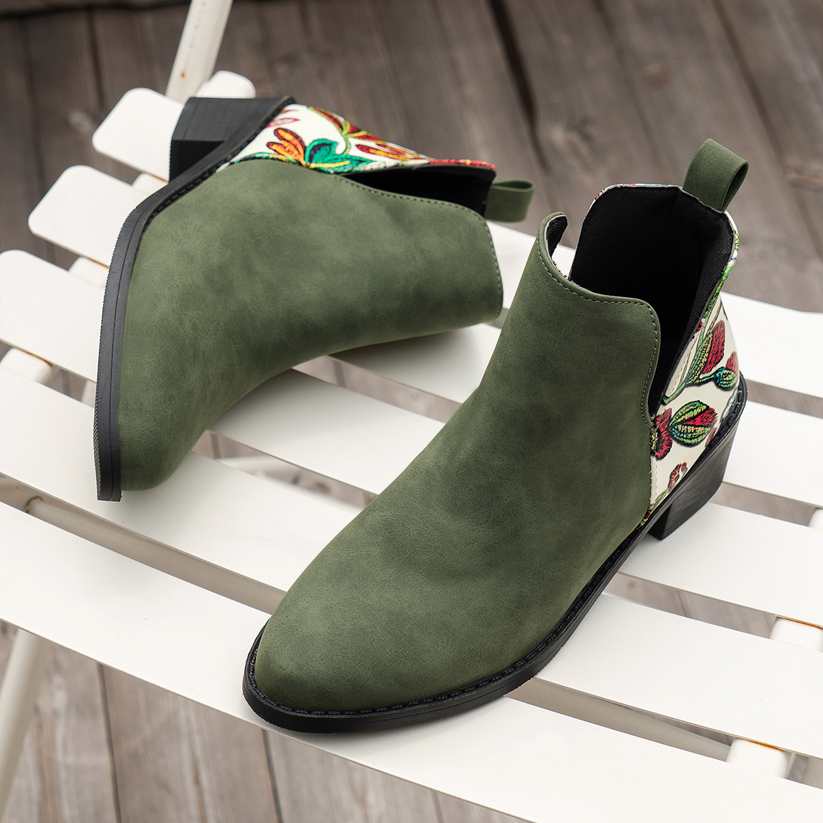 Women's Commuter Lightweight Waterproof And Wear-Resistant Formal Boots