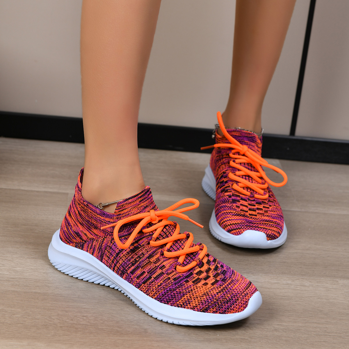 Women's Hiking Comfort Lightweight Breathable Arch Support Orthopedic Sneakers