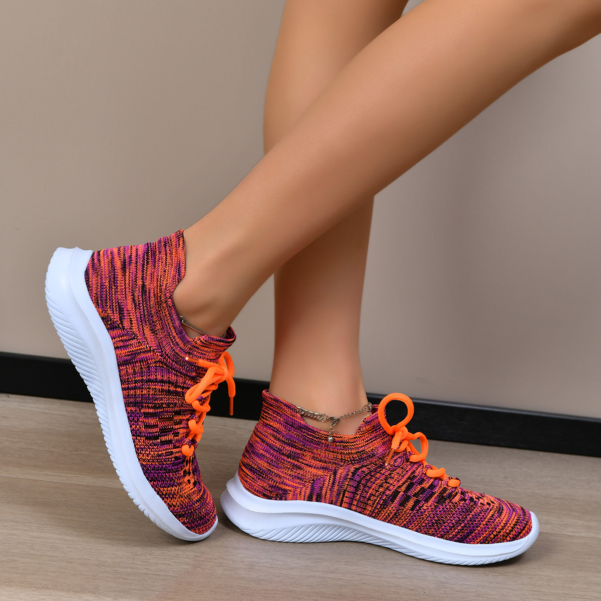 Women's Hiking Comfort Lightweight Breathable Arch Support Orthopedic Sneakers