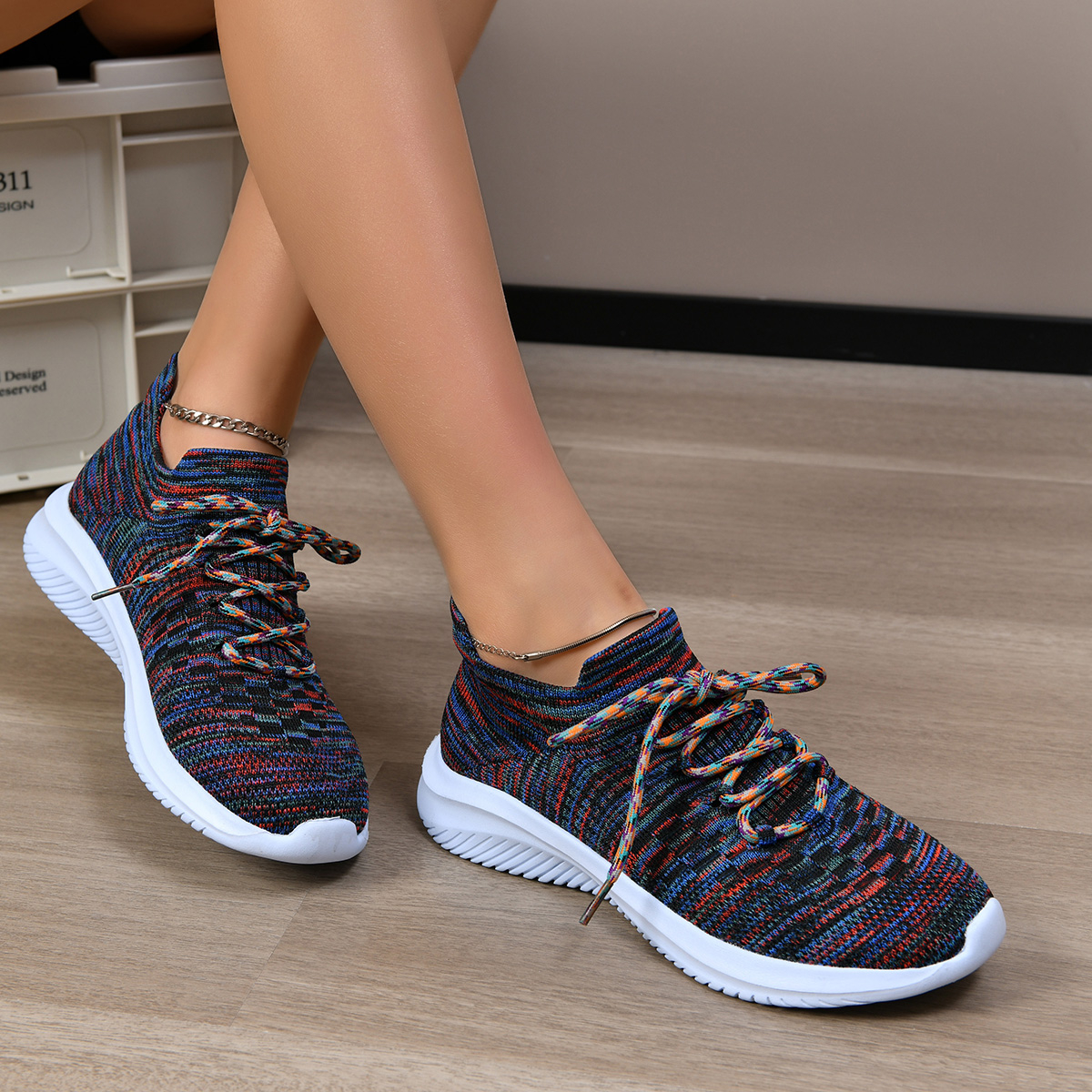 Women's Hiking Comfort Lightweight Breathable Arch Support Orthopedic Sneakers