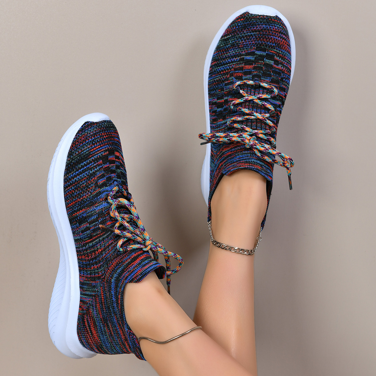 Women's Hiking Comfort Lightweight Breathable Arch Support Orthopedic Sneakers