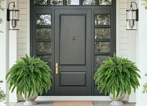 🌱 UV-Resistant Lifelike Artificial Boston Fern