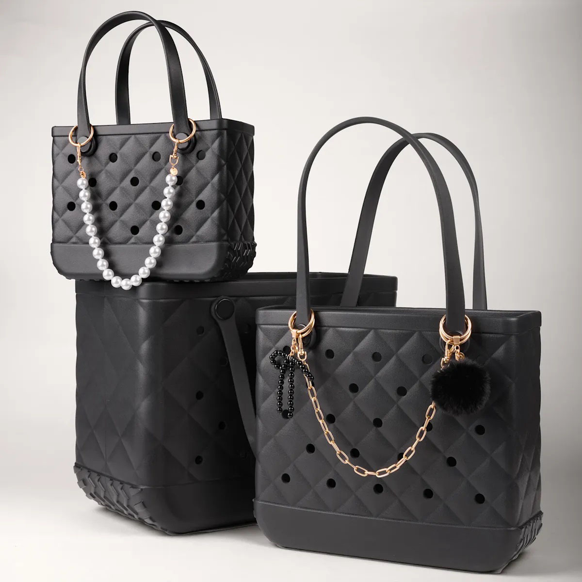 Original Bthtogg Bag - Quilted LBD Black