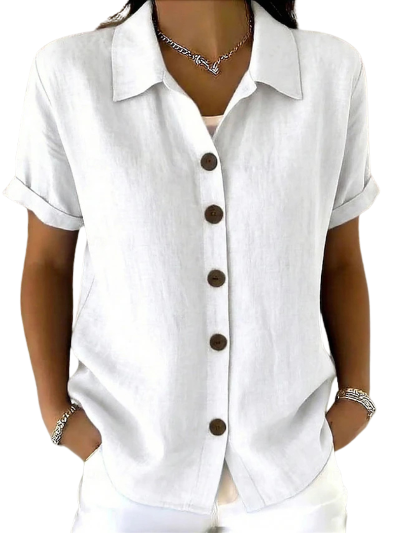 Relaxed Short Sleeve Women’s Shirt