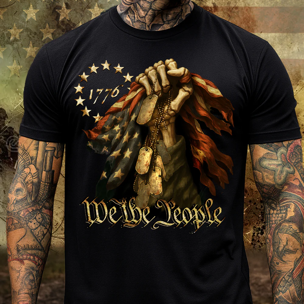 We The People - Bone Hand Shirt, 250th Birthday 1776-2026 Shirt