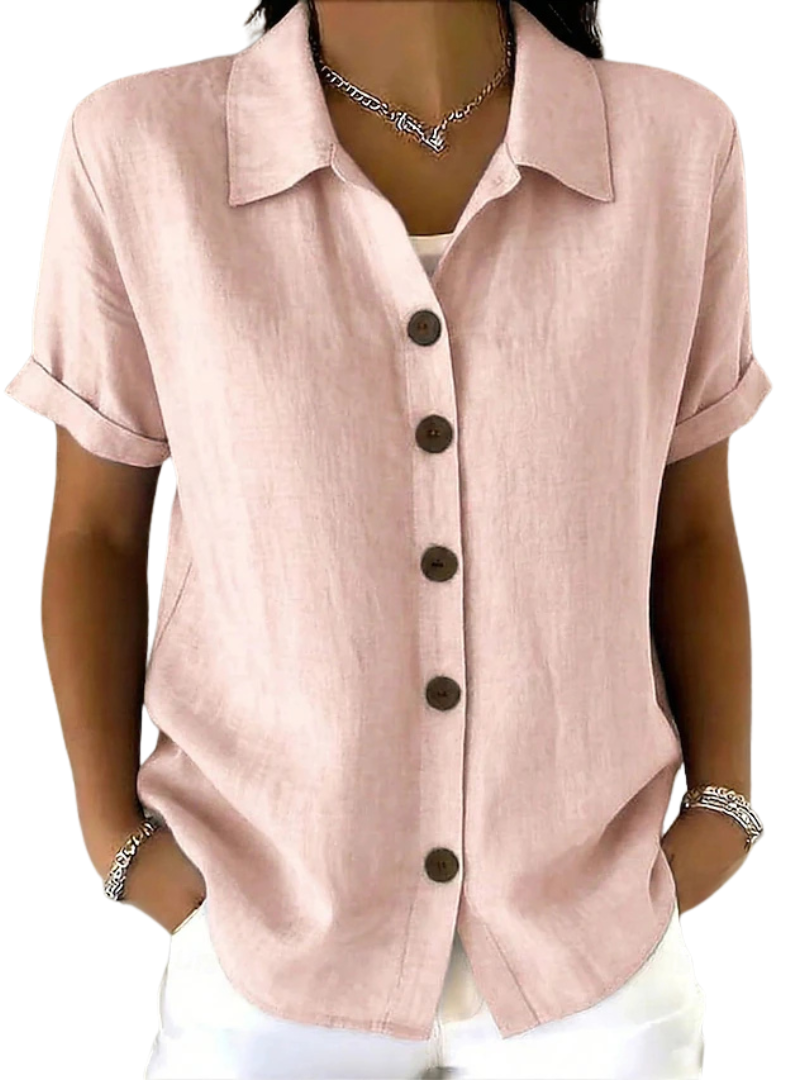 Relaxed Short Sleeve Women’s Shirt
