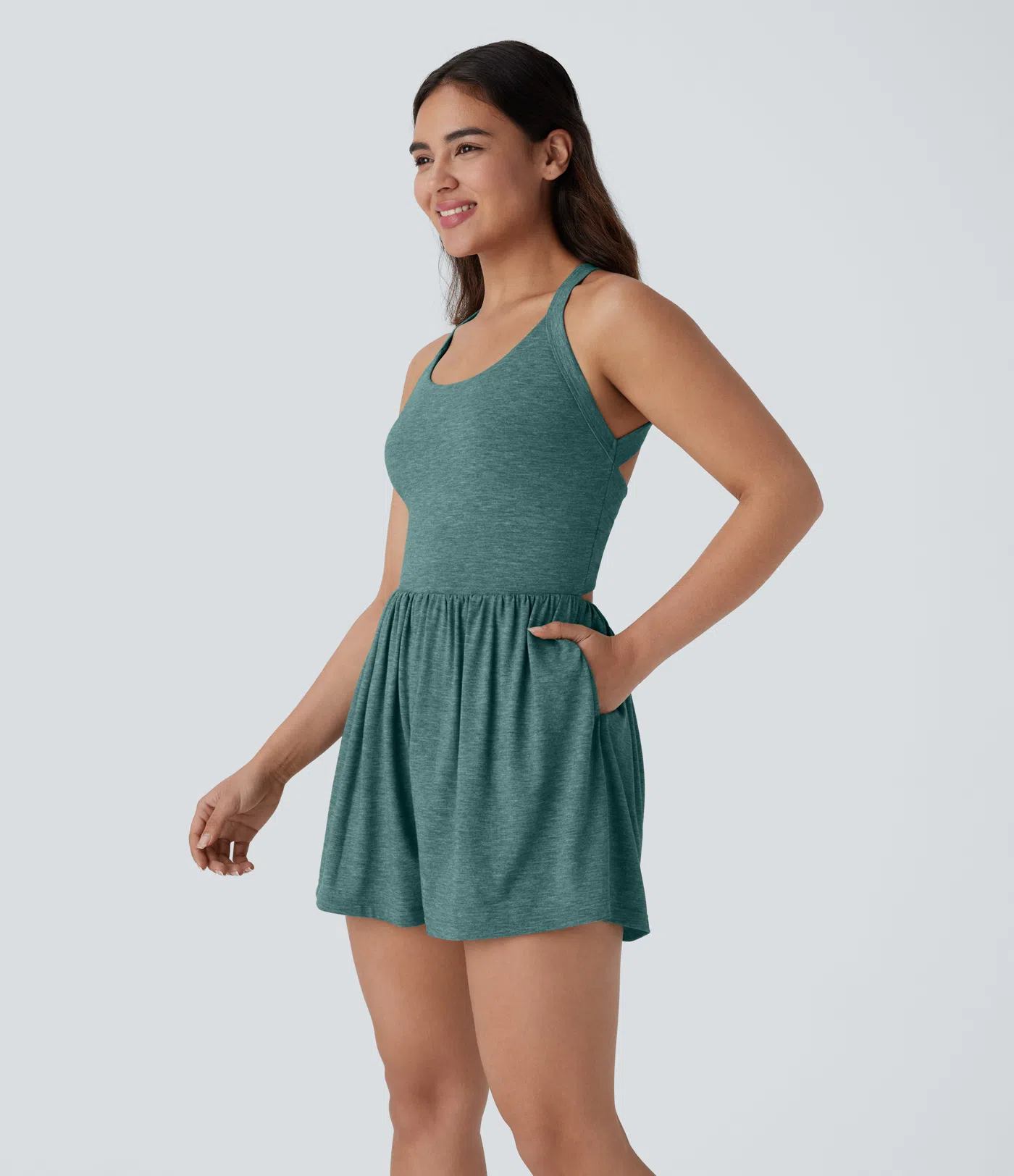 Pocket 2-in-1 Romper-Easy Peezy Edition