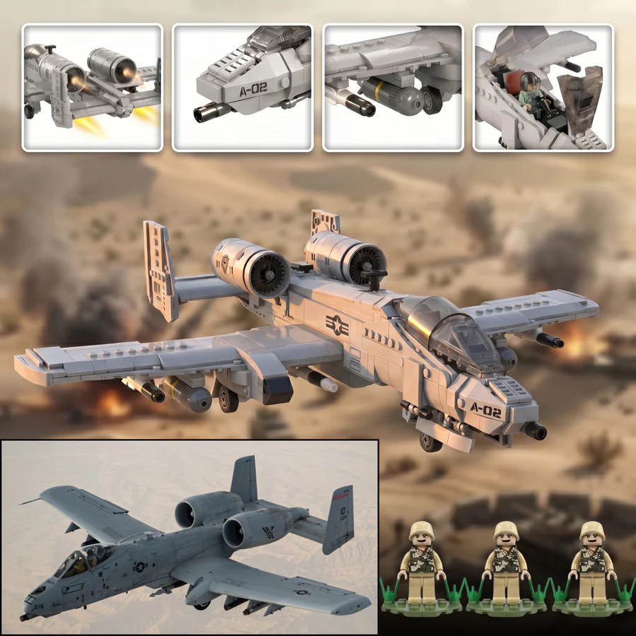Fighter jet and military aircraft assembly