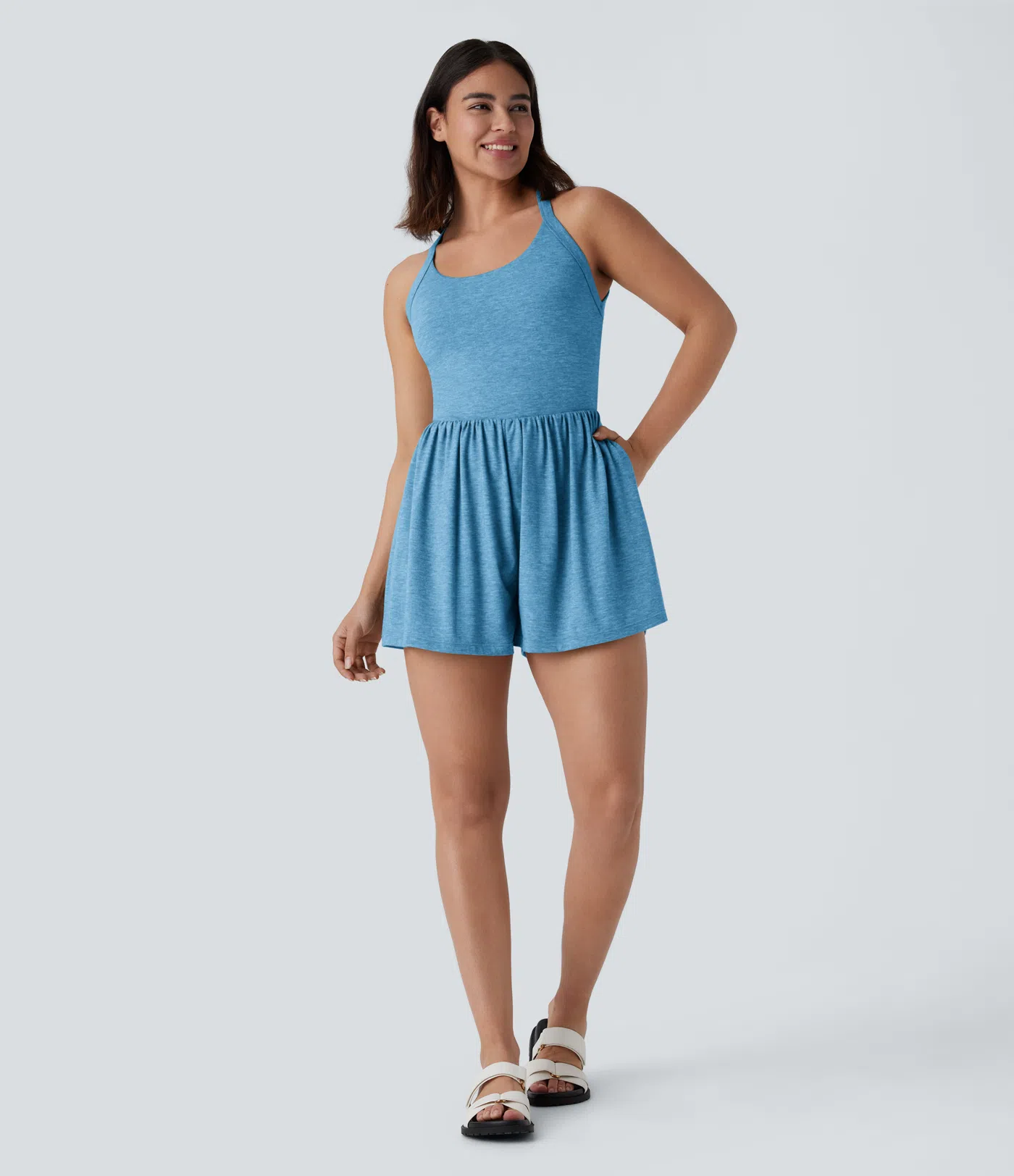 Pocket 2-in-1 Romper-Easy Peezy Edition