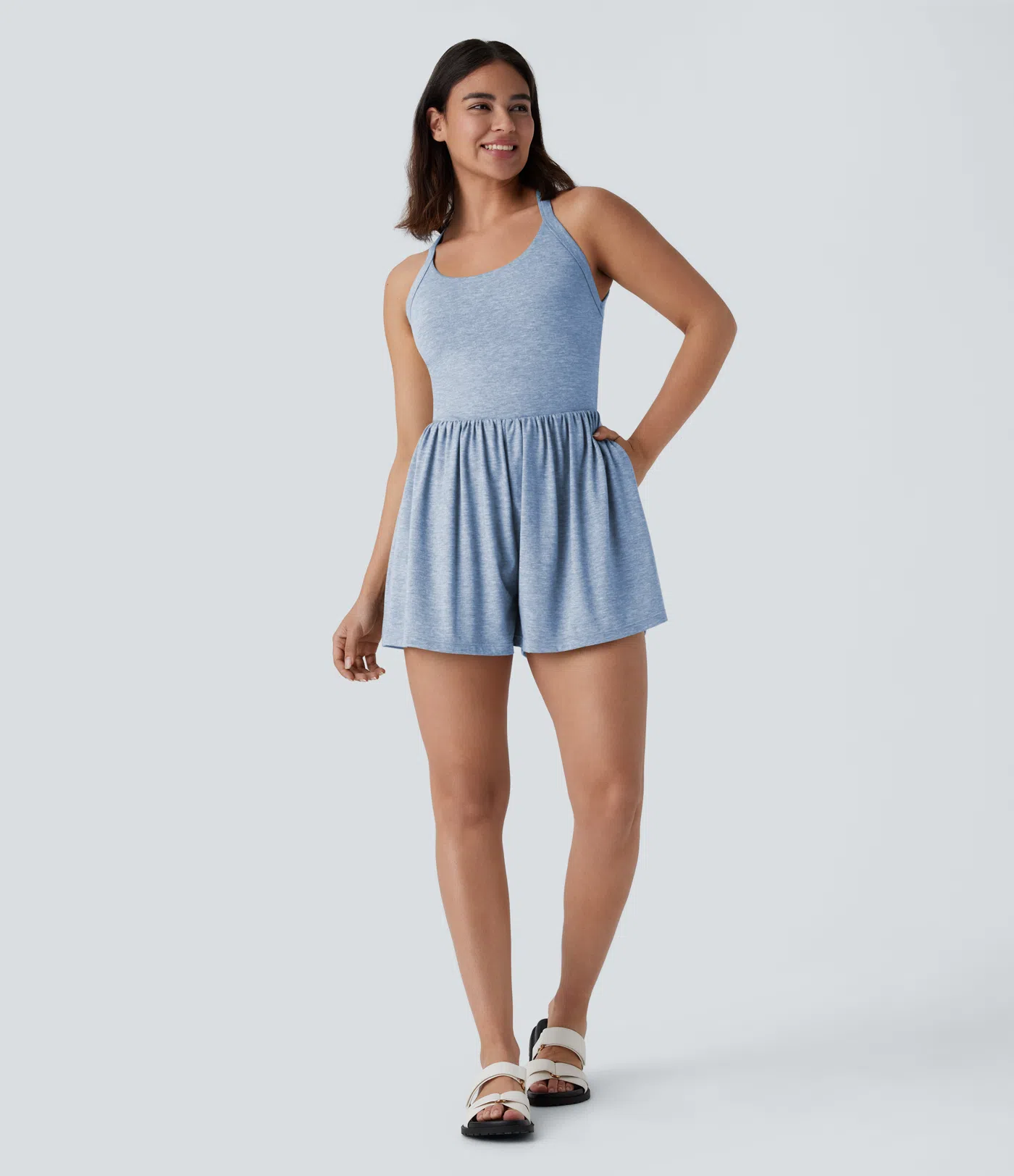 Pocket 2-in-1 Romper-Easy Peezy Edition