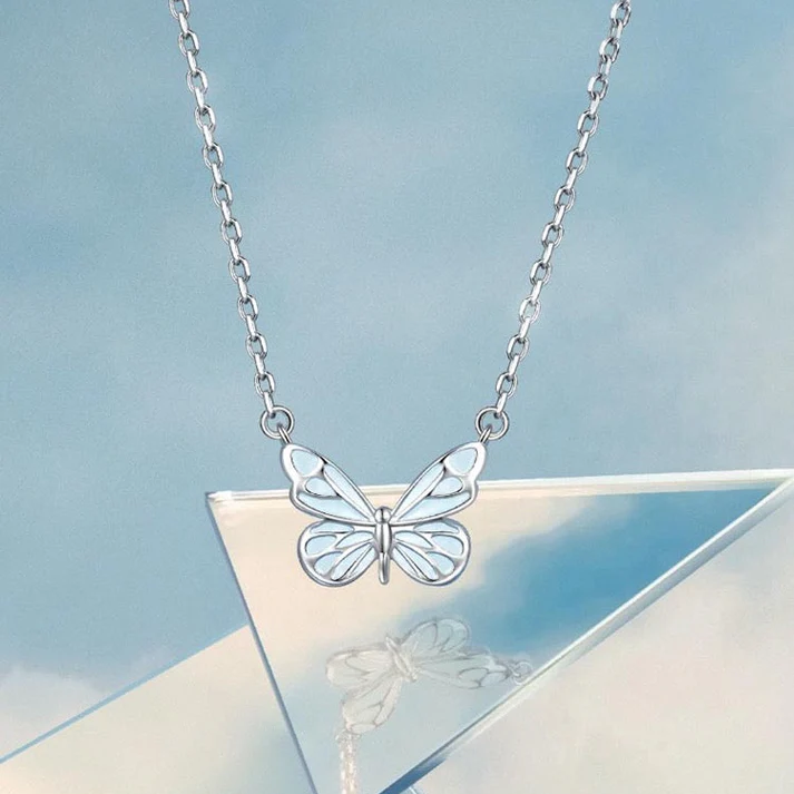 Luminous Dream Blue Butterfly Bracelet