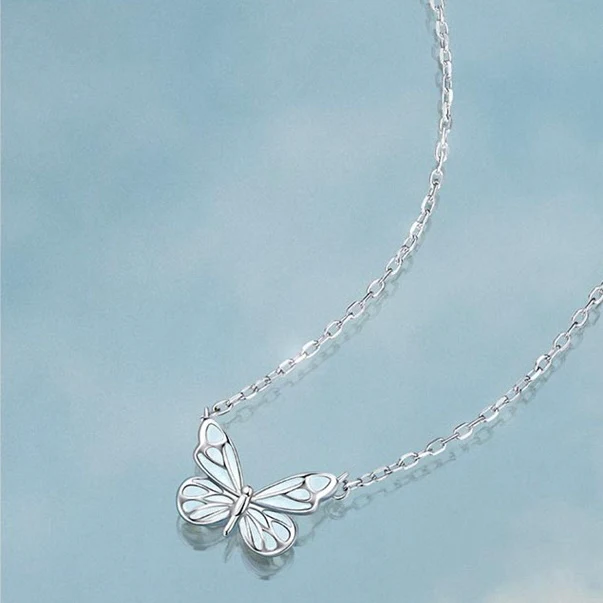 Luminous Dream Blue Butterfly Bracelet
