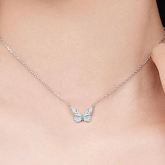 Luminous Dream Blue Butterfly Bracelet
