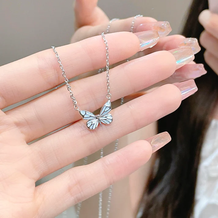 Luminous Dream Blue Butterfly Bracelet