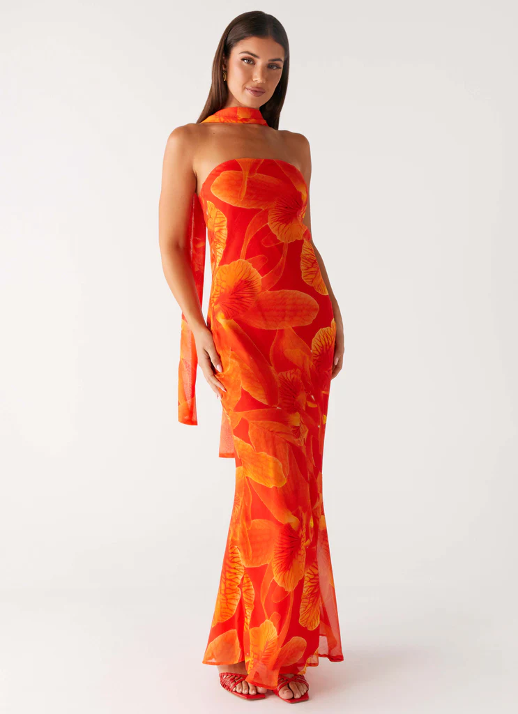 Under The Pagoda Maxi Dress