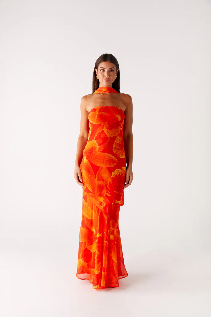 Under The Pagoda Maxi Dress