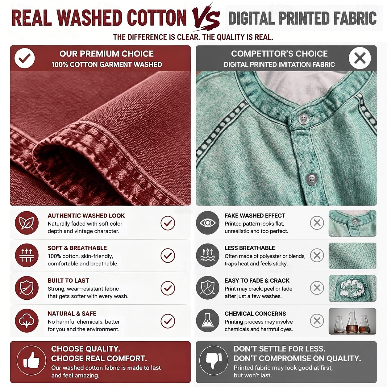 SoftFade&trade; Men Shirt Casual Shirt Work Shirt Western Shirt Button Up Shirt Garment Dyed Blue Black Red Green Long Sleeve Plain Shirt Collar Casual Daily Front Pocket Clothing Apparel Cotton 2026 - $32.99 &ndash;P12