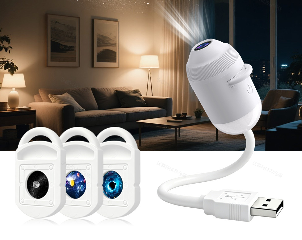 🔭 Enjoy 48% off now! 🌌 2-in-1 Starry Night Projector & Night Light – Dual Modes, Replaceable Film, USB Powered – Create a tranquil night and a dreamy room 🛌