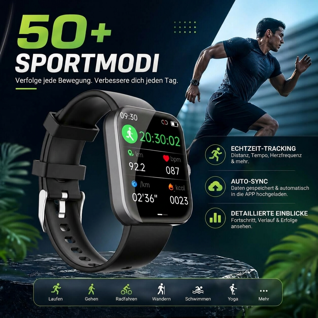 Smartwatch for women & men | Time focus
