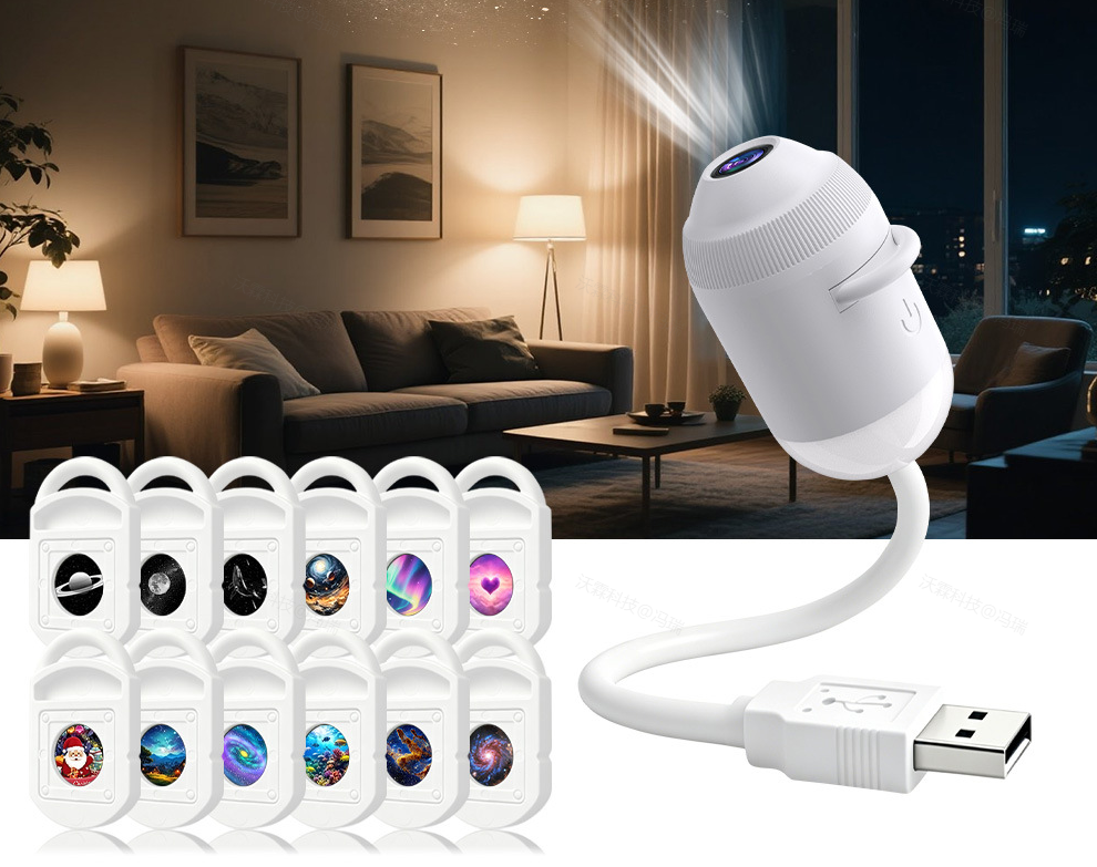 🔭 Enjoy 48% off now! 🌌 2-in-1 Starry Night Projector & Night Light – Dual Modes, Replaceable Film, USB Powered – Create a tranquil night and a dreamy room 🛌