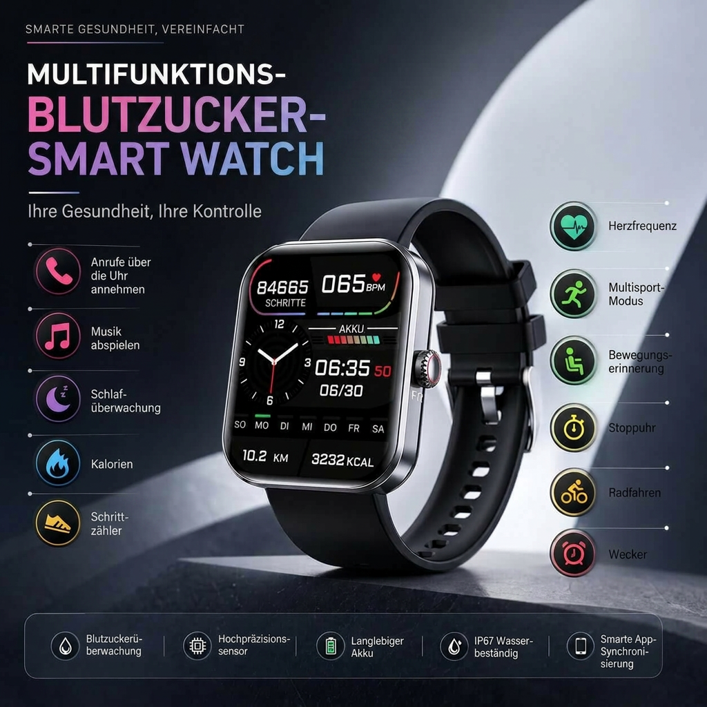 Smartwatch for women & men | Time focus