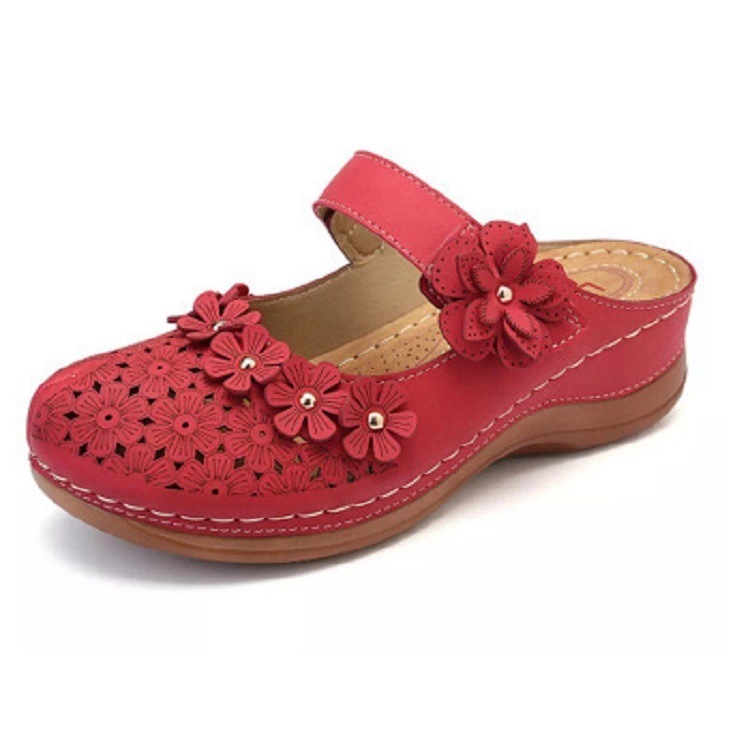 LAST DAY 70% OFF- Women Comfortable Vintage Wedges Orthopedic Sandals