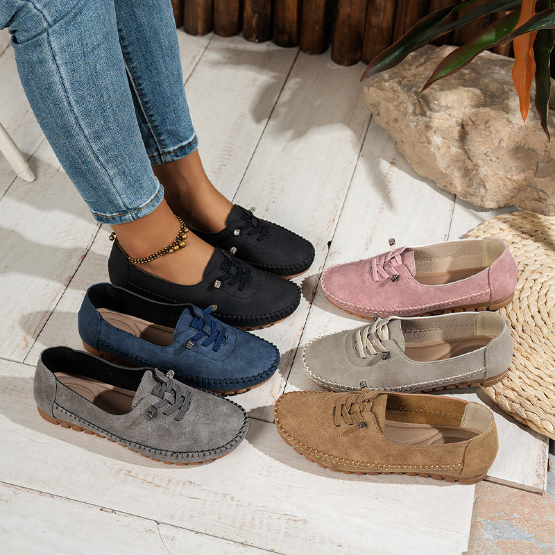 🎉New Year's Gift 50% OFF!👟Ladies' Comfortable Casual Loafers: Soft PU Leather + Non-Slip Sole – Perfect For Every Outfit & Every Day!
